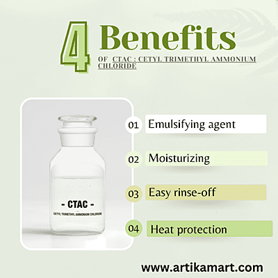 CTAC : Cetyl Trimethyl Ammonium Chloride