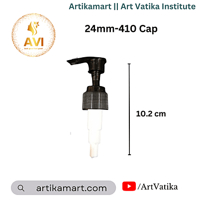 24mm-410 Cap DISPENSER BLACK