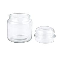 130ml DOME Glass Jar with Clear Cap 130ml DOME Glass Jar with Clear Cap