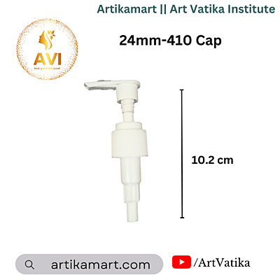 24mm-410 Cap DISPENSER White