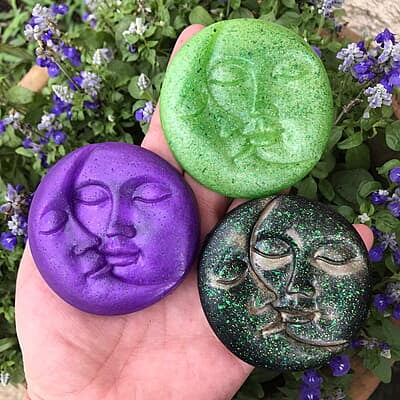 Silicon Mold Sun Moon Face 4 Cavity 50-55gm