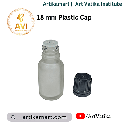 18 mm Plastic Cap with dropper Serum