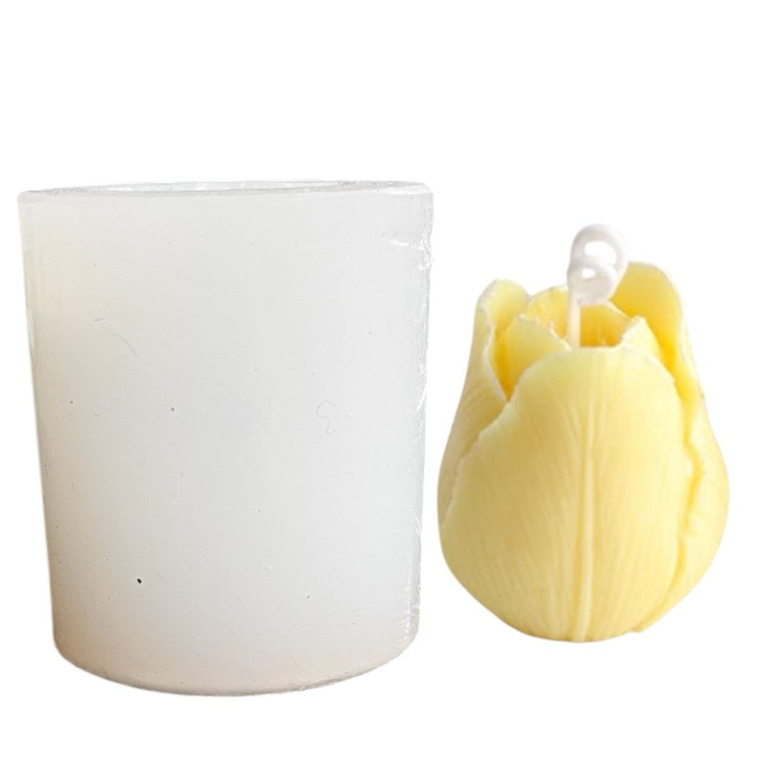 Silicon Mold Candle Tulip Flower - 2 Silicon Mold Candle Tulip Flower - 2