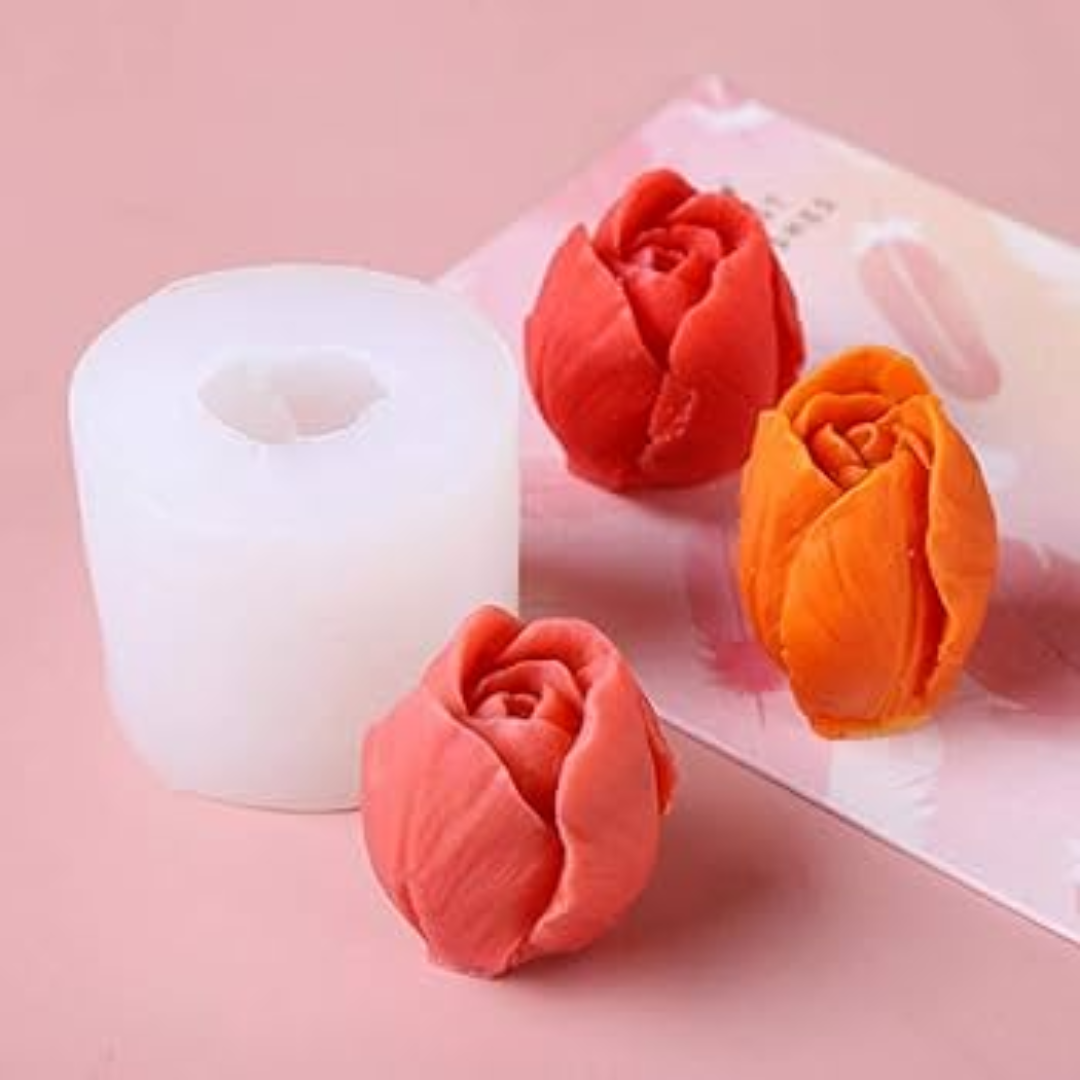 Silicon Mold Candle Tulip Flower - 2 Silicon Mold Candle Tulip Flower - 2