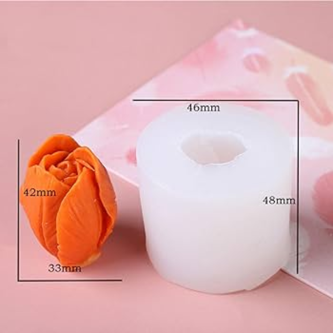 Silicon Mold Candle Tulip Flower - 2 Silicon Mold Candle Tulip Flower - 2