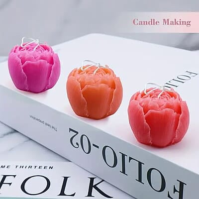 Silicon Mold Candle Tulip Flower