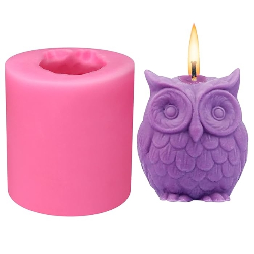 Silicon mold MINI OWL CANDLE