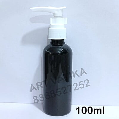 100ml AVON PET Bottle BLACK - 20mm Neck