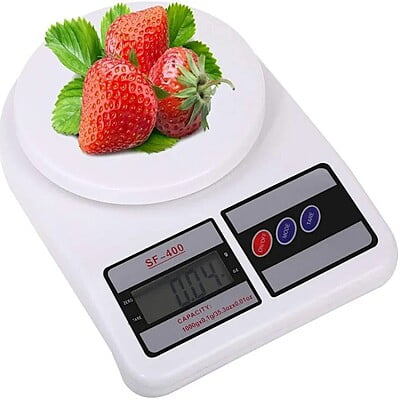 KS001 or SF400 Weighing Scale 1g-10kg (Round)