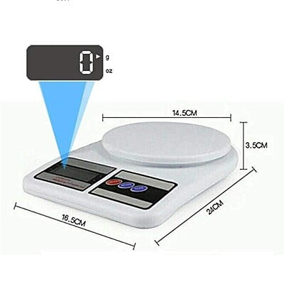 KS001 or SF400 Weighing Scale 1g-10kg (Round)