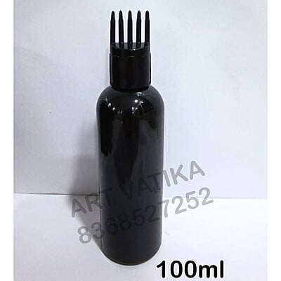 100ml AVON PET Bottle BLACK - 20mm Neck