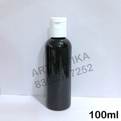 100ml AVON PET Bottle BLACK - 20mm Neck