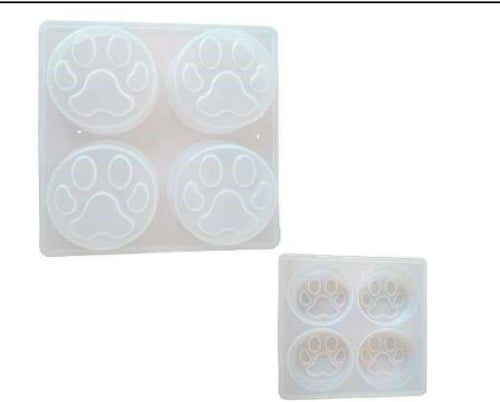 Silicon Mold Soap Cat Paw - 4 Cavity - 60-75g