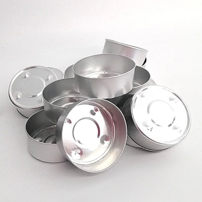 Candle Tealights 37*13 Aluminium Cup