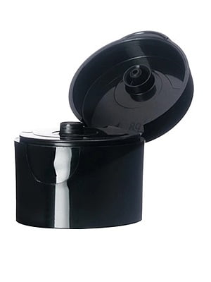 CAP FLIPTOP 24mm Black