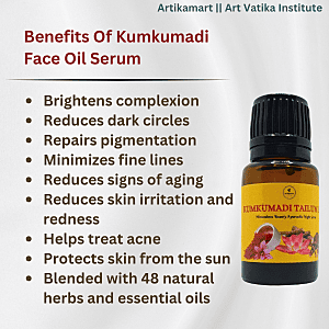 Kumkumadi Oil - Ayurvedic Elixir Organic 100% Purity