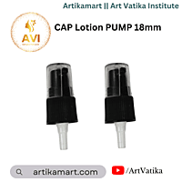 CAP Lotion PUMP 18mm Glass Serum Bottle 11# - BLACK CAP Lotion PUMP 18mm Glass Serum Bottle 11# - BLACK
