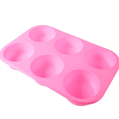 Silicon Mold Muffin 6 Cavity