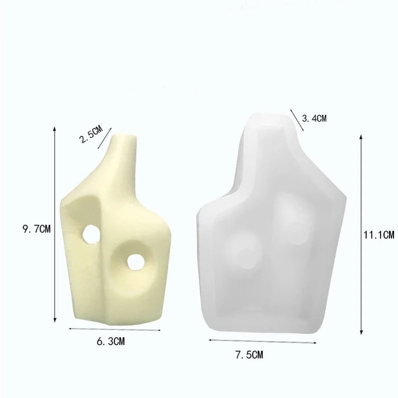 Silicon Mold Candle Vessel 3